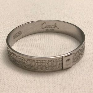 Coach Signature Large Bangle